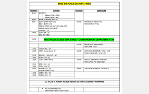 Championnat départemental jeune et régional adulte piste à Auby
