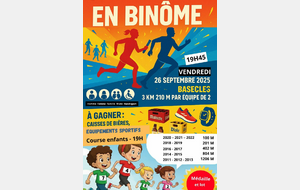 Courses enfants &amp; course binôme Basècle