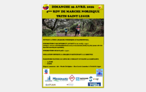 MN 4éme RDV DE MARCHE NORDIQUE TRITH ST LEGER